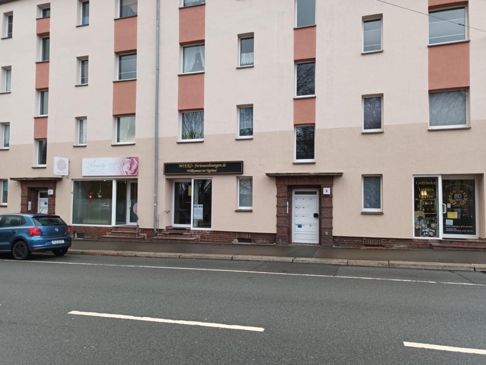 Fewo Wieko Plauen Leibnizstr. H3, Dg Rechts Exterior foto